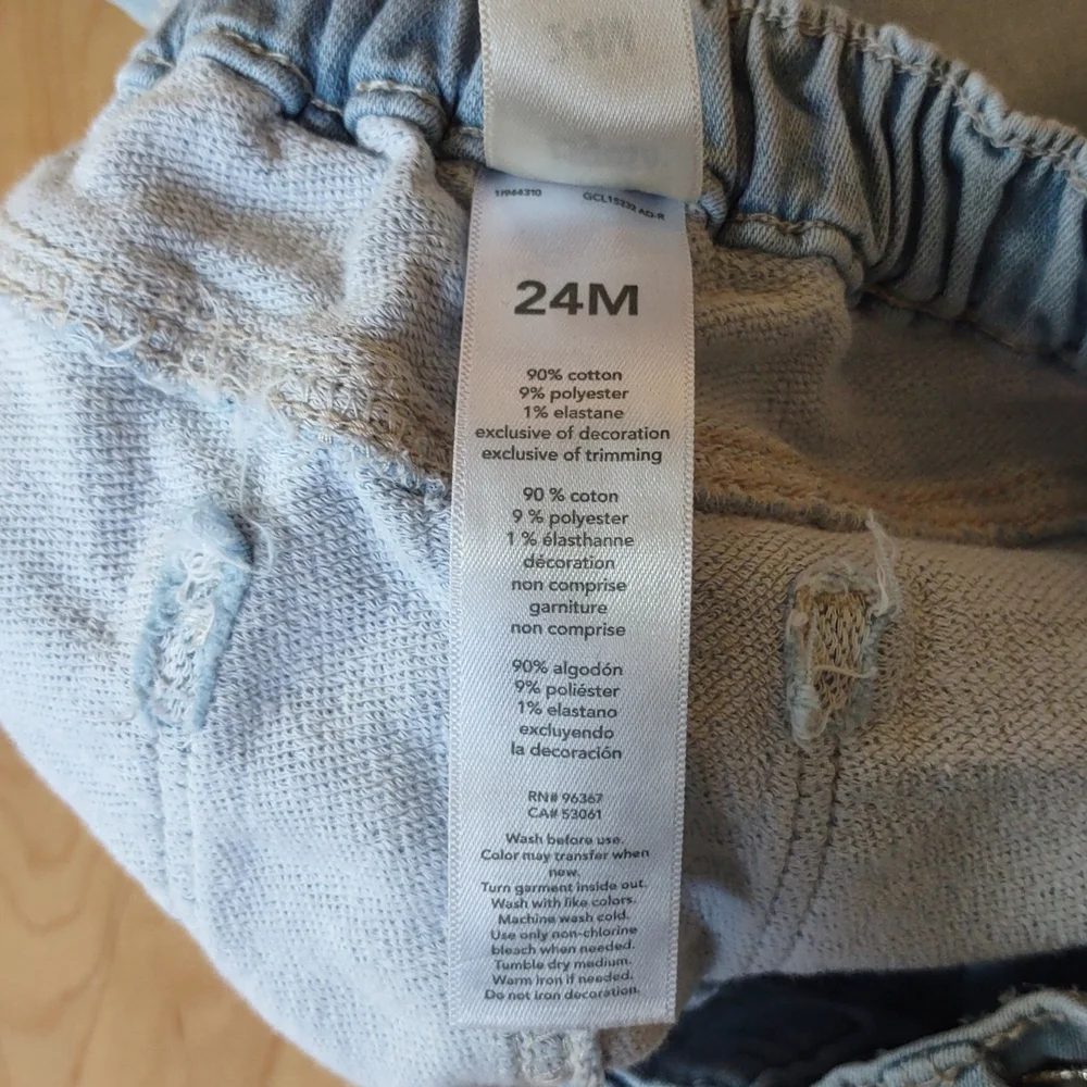 OshKosh B'gosh Knit Denim Jeans Jeggings 24M